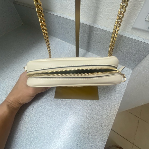 NWOT Versace Cream and Gold Quilted Crossbody/Shoulder Bag - Picture 9 of 14